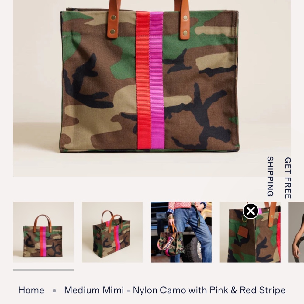 Parker Thatch Camo Handbag - Picture 5 of 7